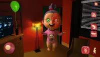 Baby in Green 3D: ホラーゲーム Screen Shot 0