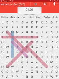 Bible Game - Word Search Screen Shot 2