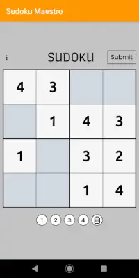 Sudoku Maestro Screen Shot 2
