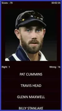 Cricketer quiz game: Cricket game trivia Screen Shot 1
