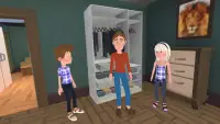 Super Dad : Virtual Happy Family Game Screen Shot 0