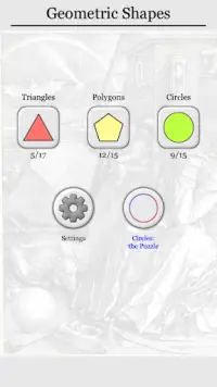 Geometric Shapes: Triangles & Circle Geometry Quiz Screen Shot 3