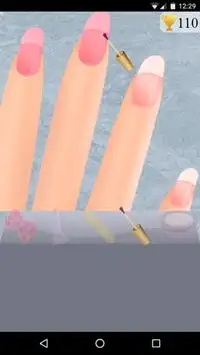 髪の爪と化粧ゲーム Screen Shot 2