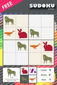 Sudoku Junior Free Screen Shot 0