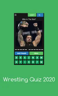 Wrestling Quiz- 2020 Screen Shot 3