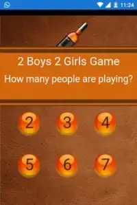 2 Boys 2 Girls Game Screen Shot 0