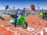 Flying Police Bike Rider Marshal : Rescue Mission Screen Shot 4