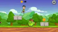 Green Kid Runner Screen Shot 5