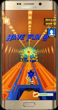 free Subway Super Sonic Run 3D Screen Shot 4