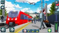 Euro Train Driver Train Games Screen Shot 1