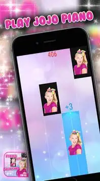 Jojo Siwa Piano Tiles Screen Shot 0