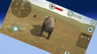 野生のジャングルの象の攻撃 Screen Shot 2