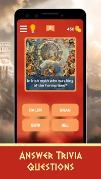 Mythology Quiz: Guess the Gods Trivia & Quests Screen Shot 1