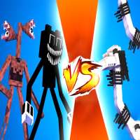 Siren Head vs Long Horse vs Cartoon Cat Game