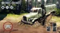 러시아인 트럭 운전사 육군 오프로드 트럭 Screen Shot 0