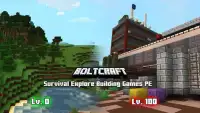 Bolt Craft Survival Explore Building Games PE Screen Shot 1