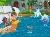 sea world : Fishing games for kids Screen Shot 5