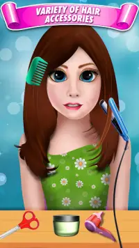 супер Волосы Салон Makeover Игры за девочки Screen Shot 2