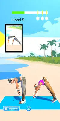 Couple Yoga Puppet Challenge Screen Shot 3