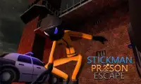 história prisão fuga sobrevivência stickman: jailb Screen Shot 2