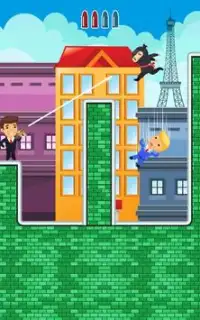 Mr. Shooter– Spy Bullet Shooting Puzzle Game Screen Shot 1