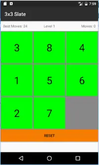 Numbers Slate Puzzle Screen Shot 2