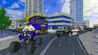 Vegas Cops ATV Monster Bike:Plane Transporter 2018 Screen Shot 0