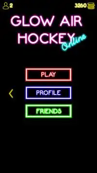 Glow Air Hockey Online Screen Shot 5