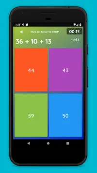 Quick Math IQ Test Game Screen Shot 3