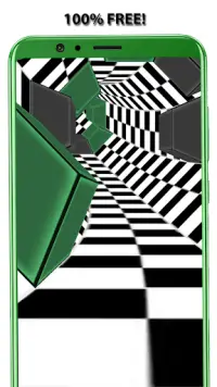 3D Tunnel Hypnotize Game - Infinite Rush Game Free Screen Shot 4