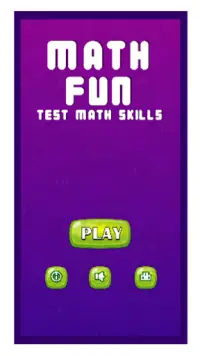Math Fun-Test Math Skills Screen Shot 0