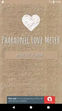 Pharaonic Love Meter Screen Shot 1
