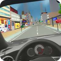 Auto fahren 3D-Simulator