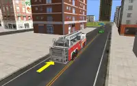 Fire Fighter Truck Rescue 3D Screen Shot 2