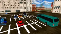 City Coach Bus Parking Simulator Driving School Screen Shot 1