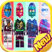 Wrong Heads - Puzzle Game Lego Ninjago Toys