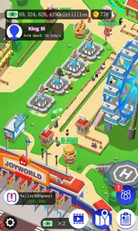 Idle Park Tycoon - Build Theme Park Screen Shot 0