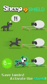 Волки против Овец:Sheep Shield Screen Shot 0