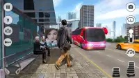 لعبة سائق الحافلة حافلة محاكاة القيادة Screen Shot 3