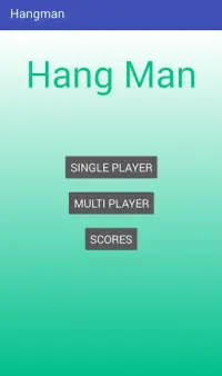 HangMan Multiplayer Screen Shot 0