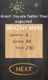 Brainy Man - Trivia Hangman Screen Shot 3