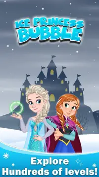 Ice Princess Bubble Shooter Screen Shot 1