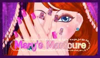 Mary’s Manicure - Игры Маникюр Screen Shot 0