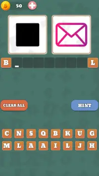 Picture puzzle - word game Screen Shot 0