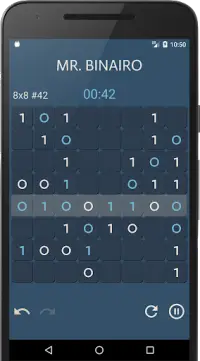 Mr. Binairo - Binary Sudoku Puzzle Screen Shot 1