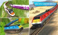 xe lửa offroad 2020 - trò chơi xe lửa euro Screen Shot 7
