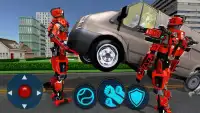 Robot Steel Ball: Car Transform Fighting Game 2018 Screen Shot 1