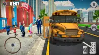 School Coach Bus Driver Game Screen Shot 0