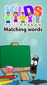 Match words - формы & цветов игры детский сад Screen Shot 0