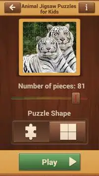 Animal Jigsaw Puzzles for Kids Screen Shot 3
